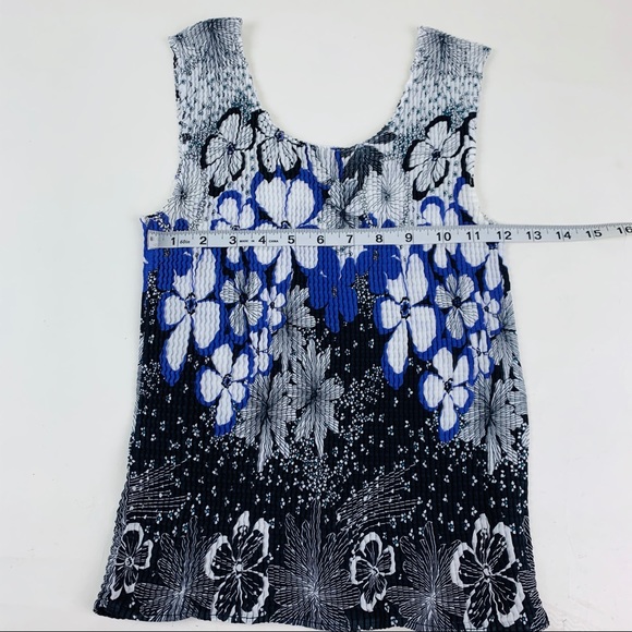 Nicola-LongSleeves-2PieceBlouseFloralPurple-Small - Picture 8 of 8